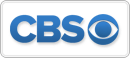 The cbs logo is blue and white on a white background.