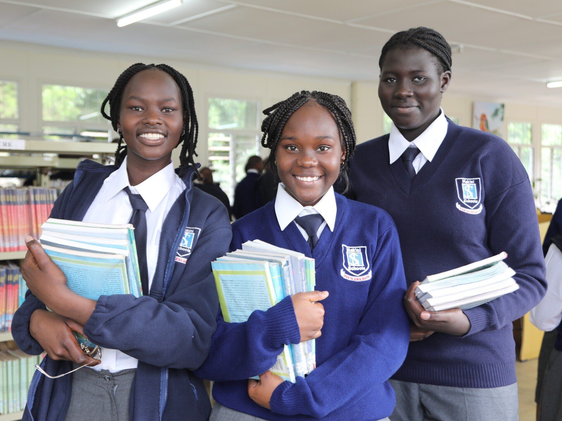 Showcasing Junior Secondary children who achieved wonderful results at Makini