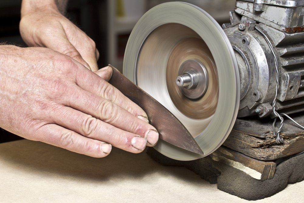 metal grindstone and sharpener