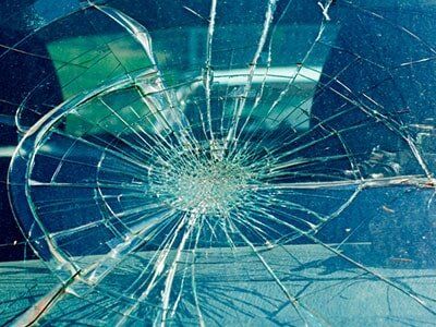Broken Windshield — Auto Glass in Terrell, Tyler, and Lewisville, TX. Broken Windshield — Auto Glass in Terrell, Tyler, and Lewisville, TX.