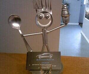 Man holding spoon art - Auto Repair near me in Poughkeepsie, NY