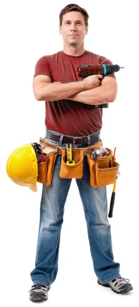 Construction Worker Holding a Power Drill | Chicago, IL | Turek & Sons Construction Worker Holding a Power Drill | Chicago, IL | Turek & Sons