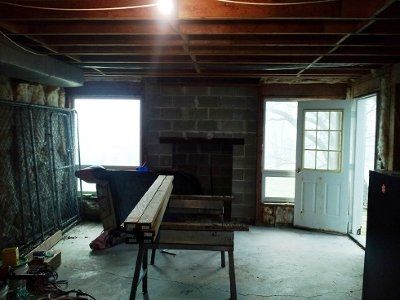 Interior after professional commercial and residential painting services in New London, CT