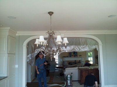 Interior after professional commercial and residential painting services in New London, CT