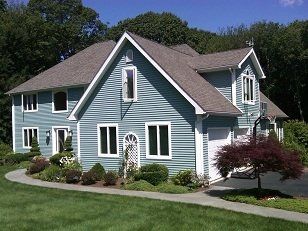 Exterior after professional commercial and residential painting services in New London, CT