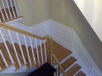 Interior after professional commercial and residential painting services in New London, CT