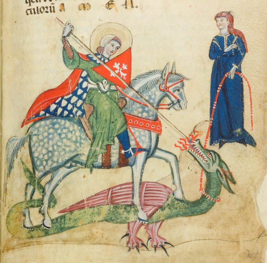 la rosa de Sant Jordi