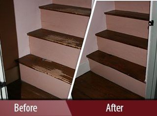 Stairs Before and After — Wood Floor Restoration-Westmoreland, NH-Fissette Floor Sanding Stairs Before and After — Wood Floor Restoration-Westmoreland, NH-Fissette Floor Sanding