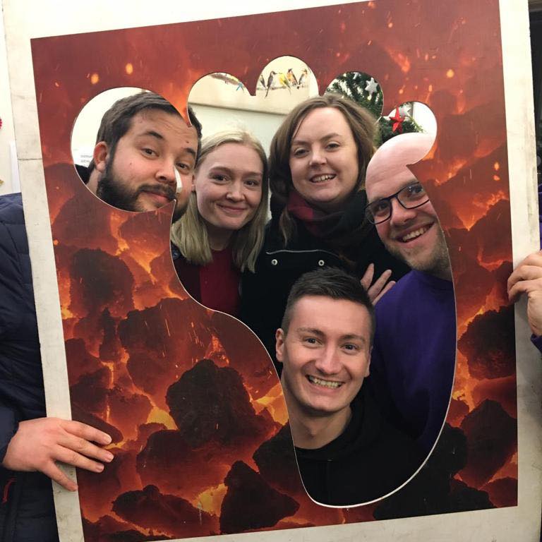 Overgate Hospice Firewalk