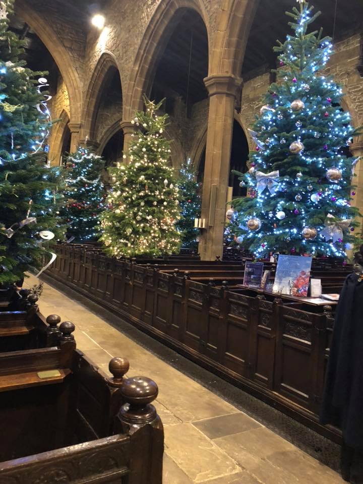 The Halifax Minster Christmas Tree Festival