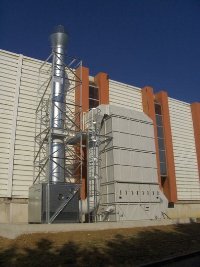 prospettiva depuratore fumi