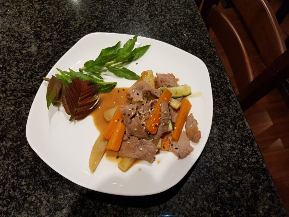 carne con verdure