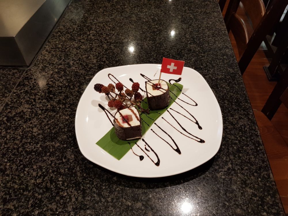 dessert del ristorante giapponese