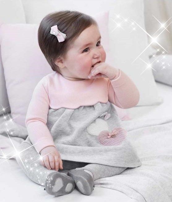 Bimba sorridente