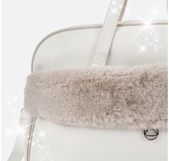 Borsa con pelliccia