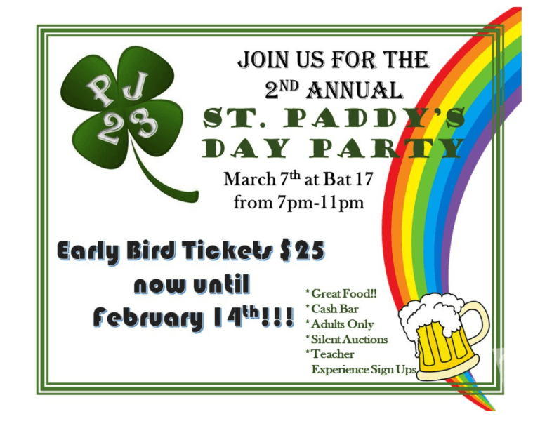 An advertisement for the 2nd annual st. paddy 's day party