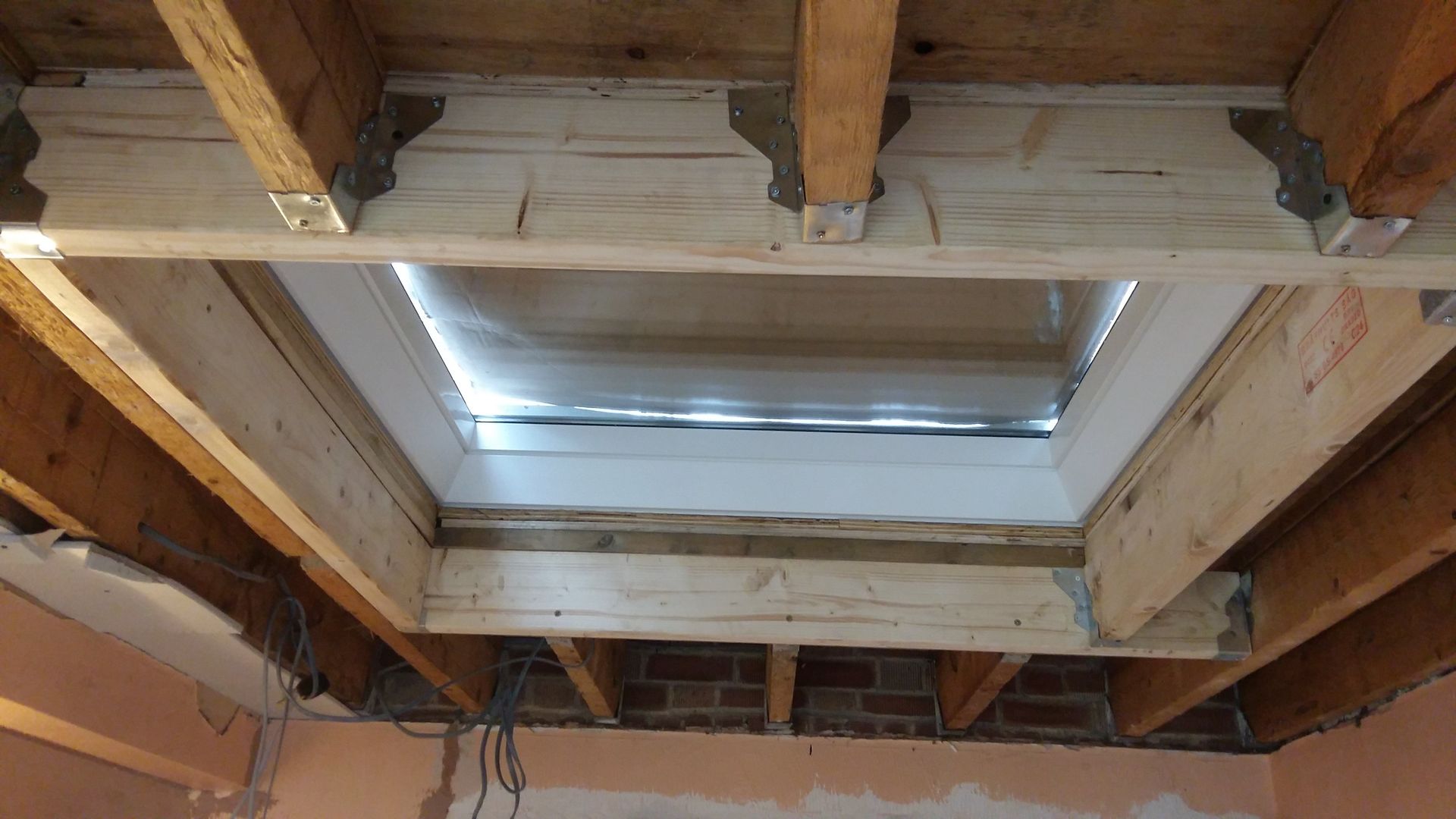 after new roof fitting