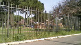 cancello in ferro battuto