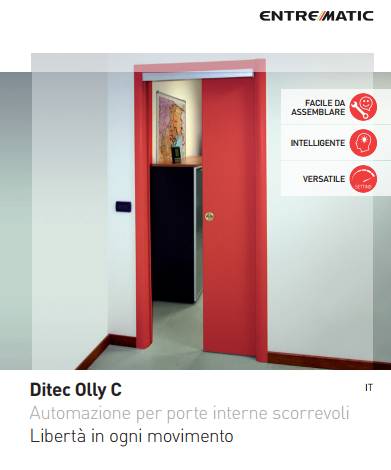 automazione per porte interne scorrevoli