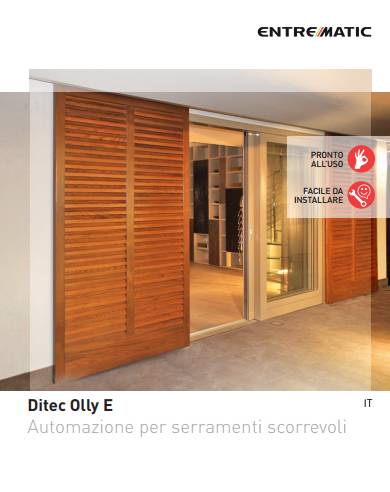 automazione per serramenti scorrevoli