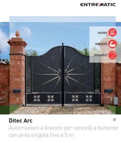 automazione per cancello a battente