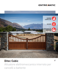 attuatore elettromeccanico per cancelli