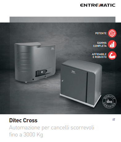 automazione cancelli scorrevoli fino a 3000 kg