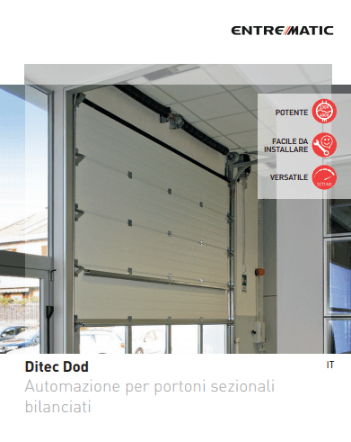 automazione per portoni sezionali