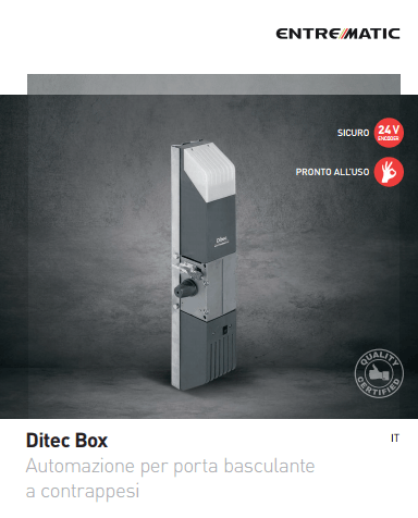 automazione per porta basculante