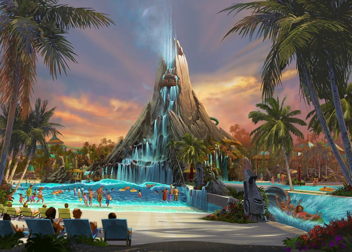 Universal's Volcano Bay Water Park Orlando EUA