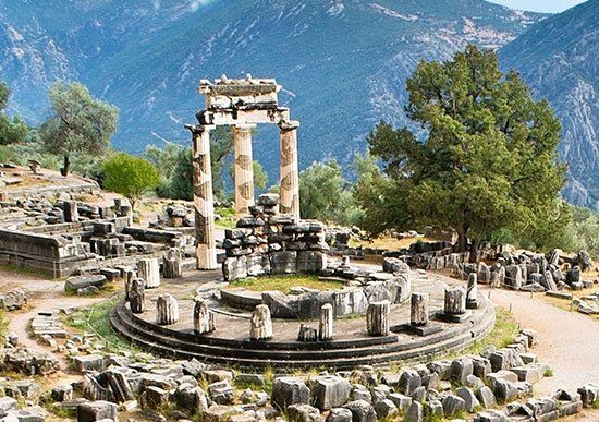 Delfos Grécia arqueologia