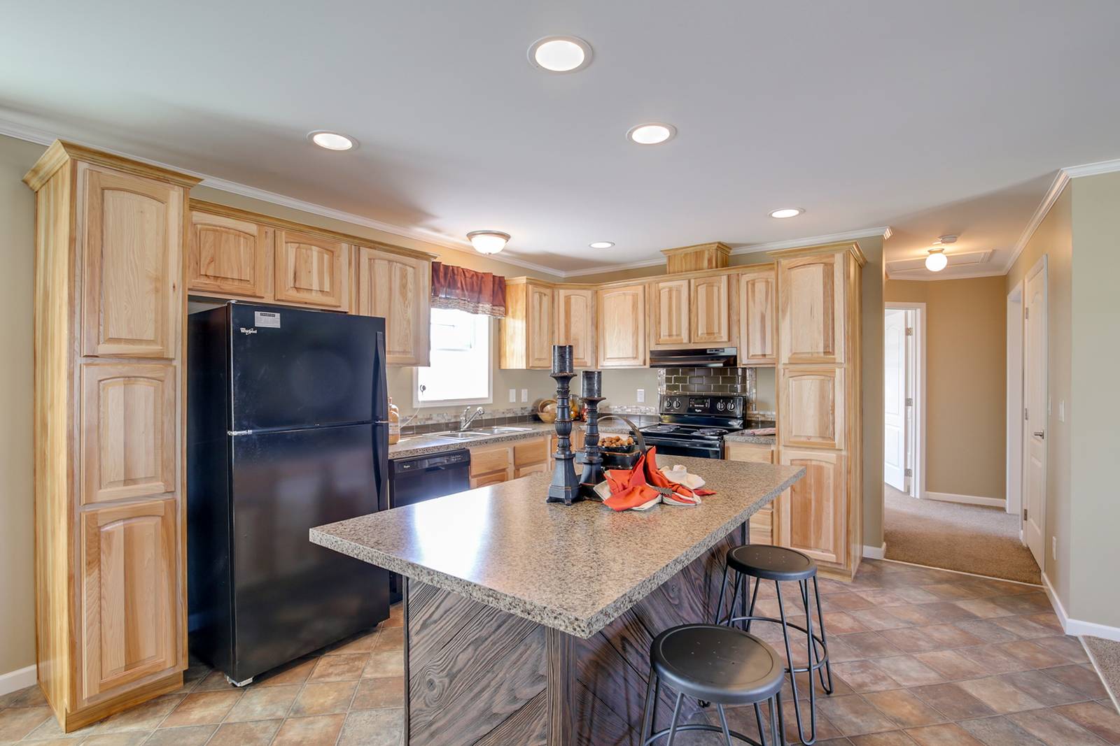 Bean's Homes Kitchen option in Lyndonville, VT