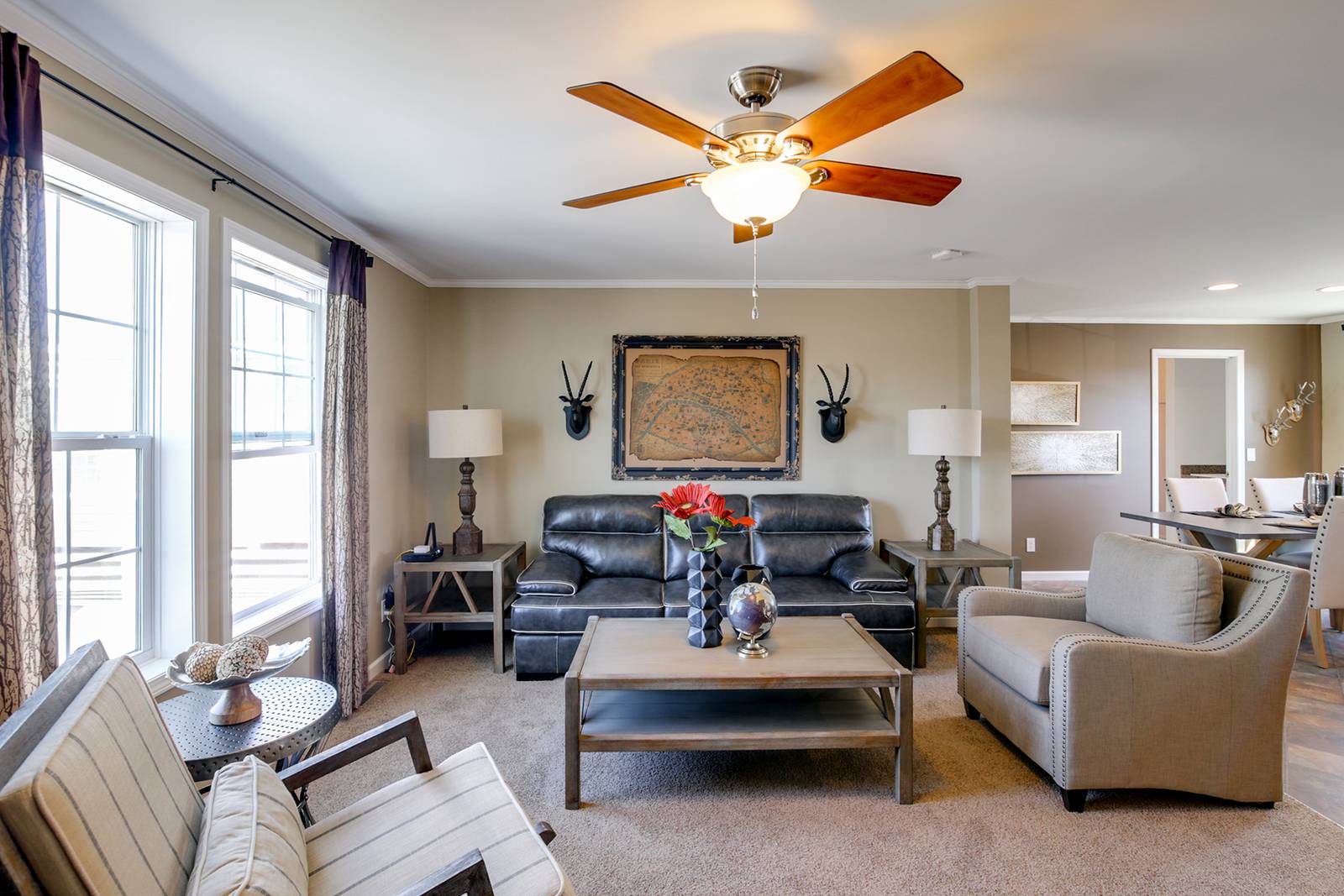 Living room manufactured home options