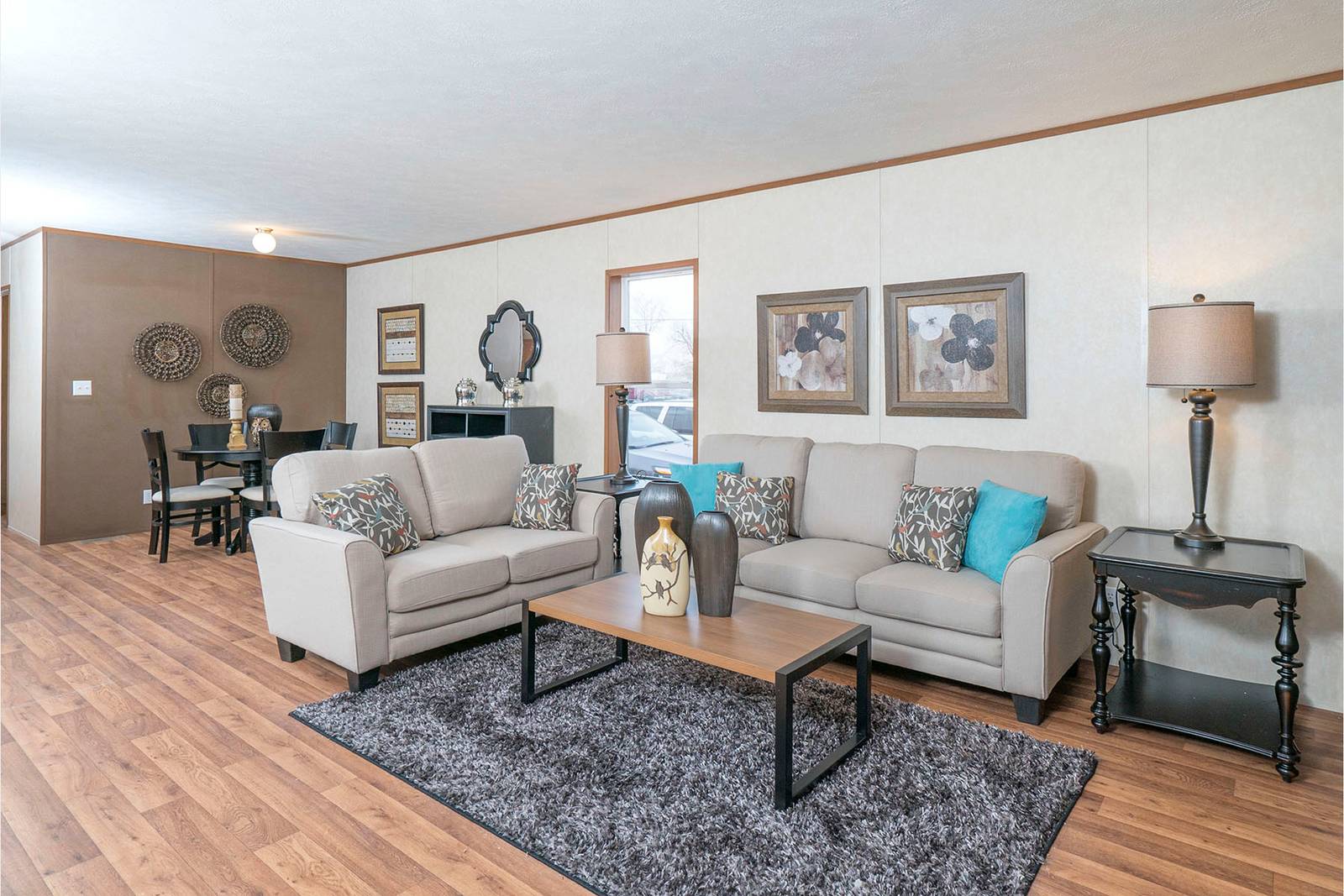 Living room manufactured home option