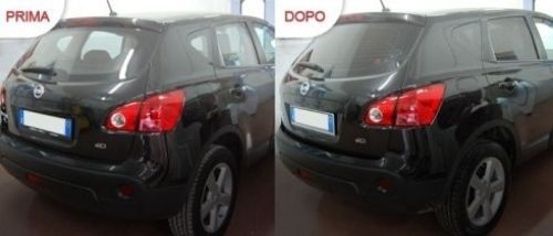 Oscuramento vetri prima e dopo