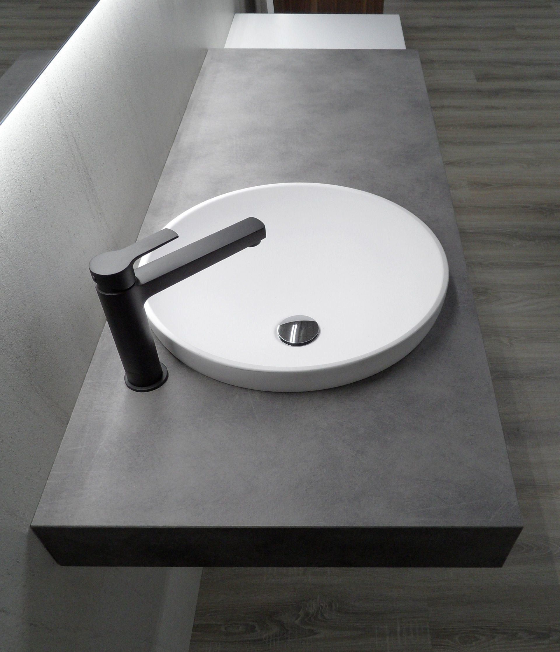 top porta lavabo in hpl