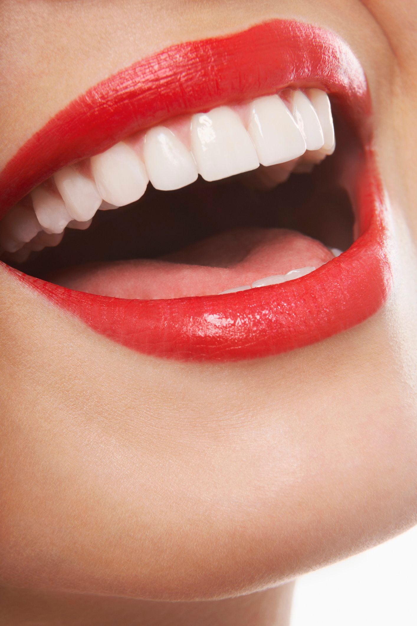 woman smiling