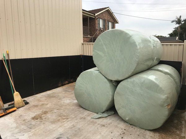 stack of bales