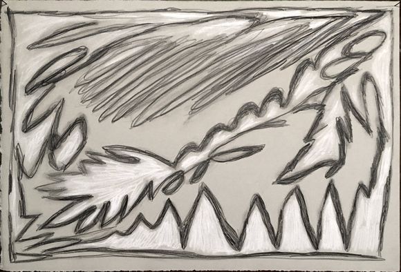 Erwin Keustermans, arrivato a serpentina 36 x 56,5 cm