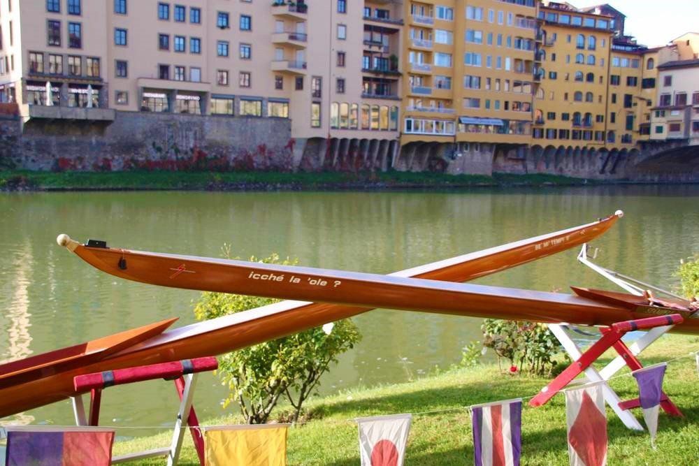 imbarcazioni per la voga a Firenze