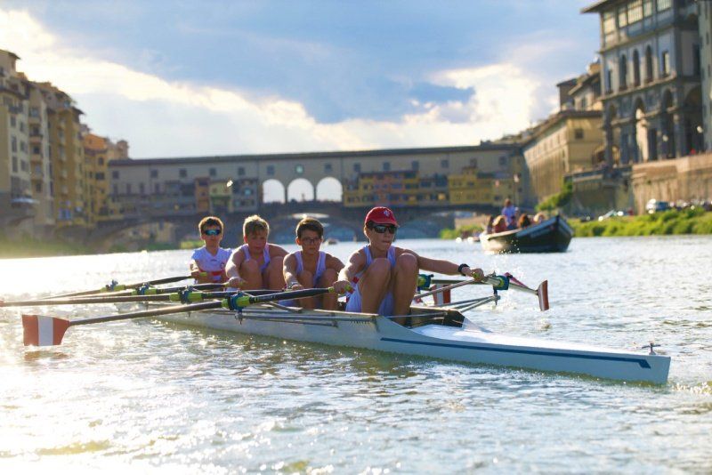 Lezioni di canottaggio