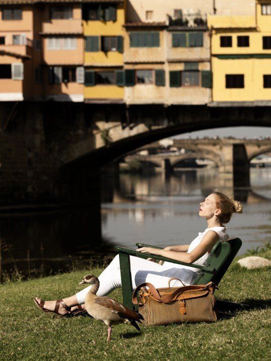 socia della società di canottaggio a Firenze