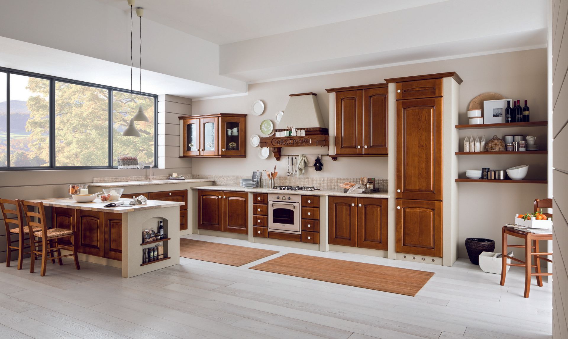 cucina in legno