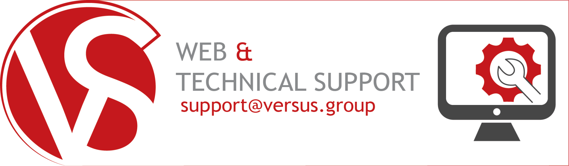 VERSUS Web & technical support Web & technical support