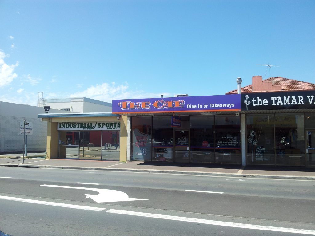 The Caf Shop Fronts