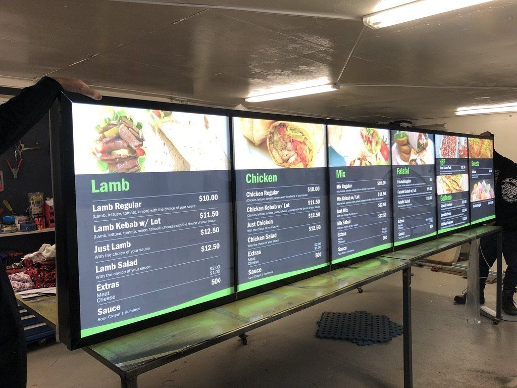 Menu Sample