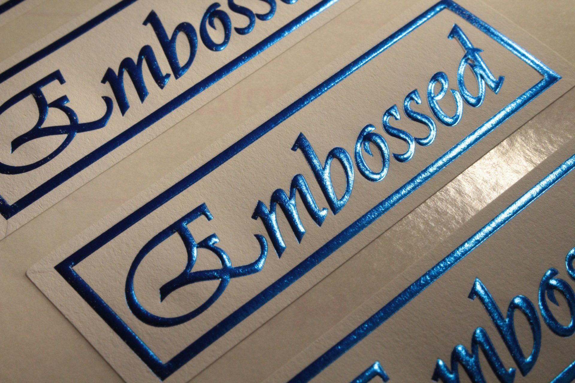 EMBOSSED
