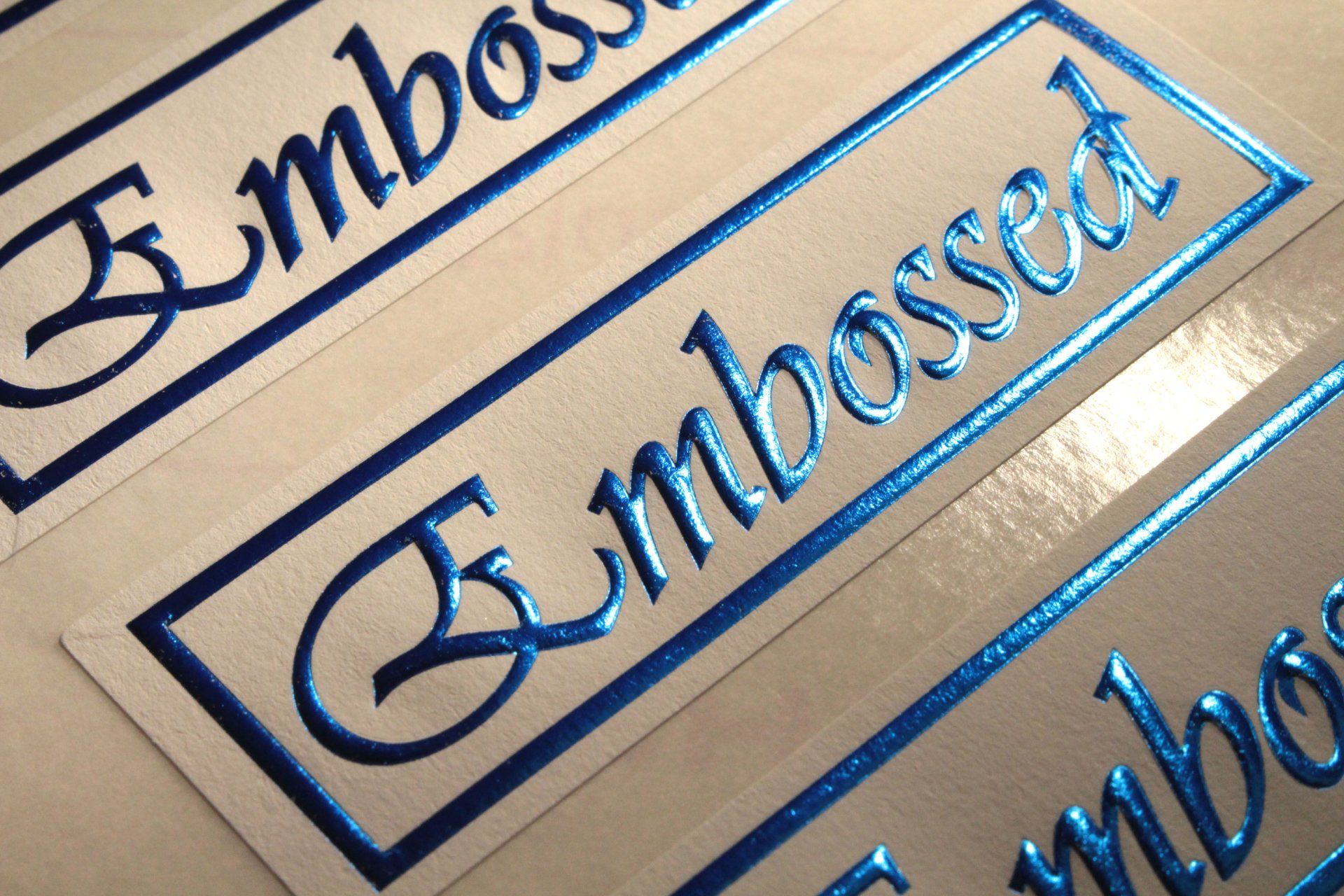 EMBOSSED