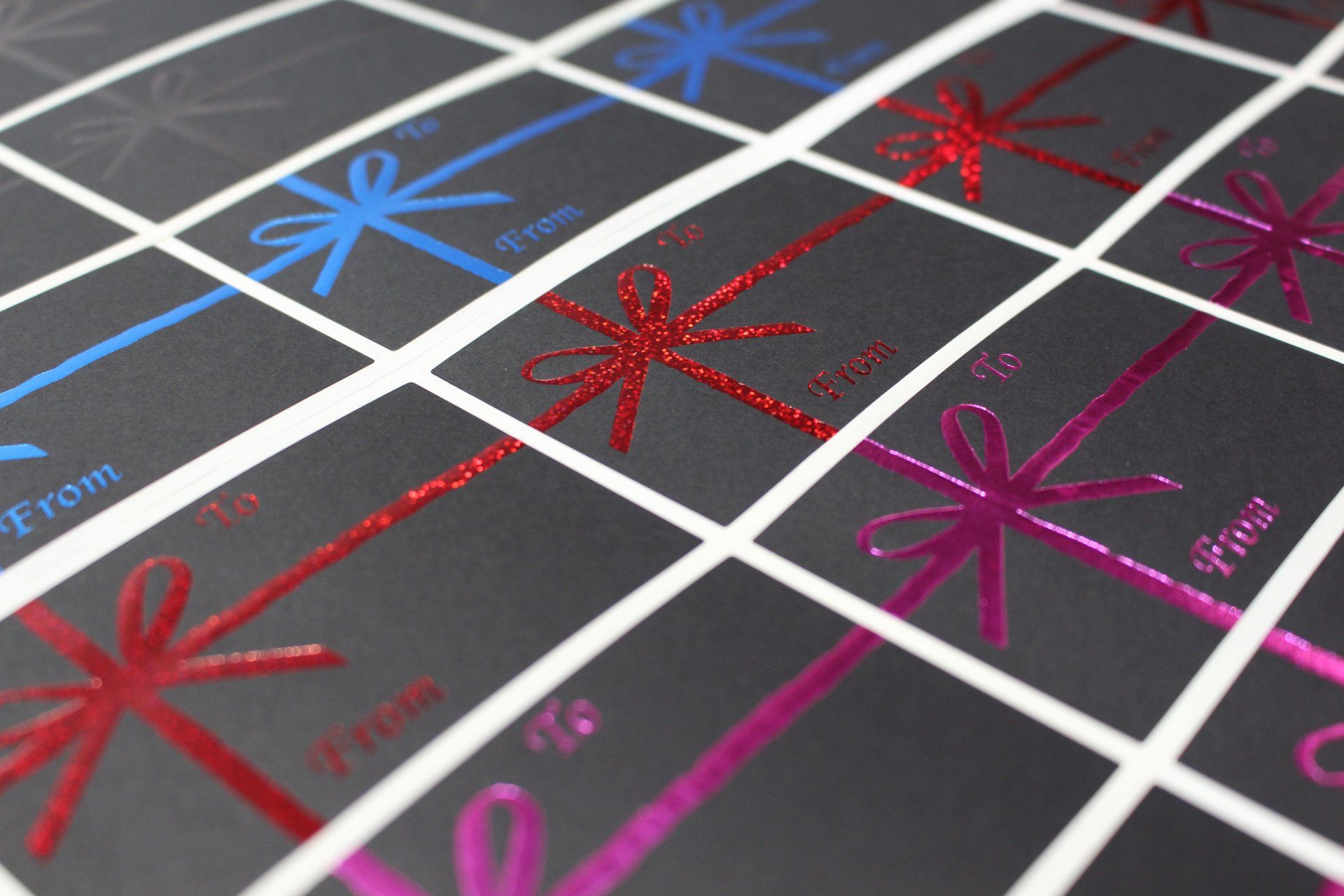 HOT FOIL LABELS