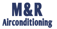 m and r air conditioning logo